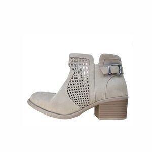 Torrid Beige Ankle Boots